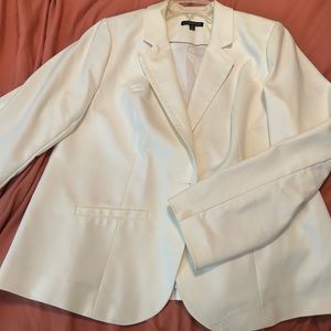 White Lane Bryant blazer size 18.  One button closure - cotton/poly/spandex